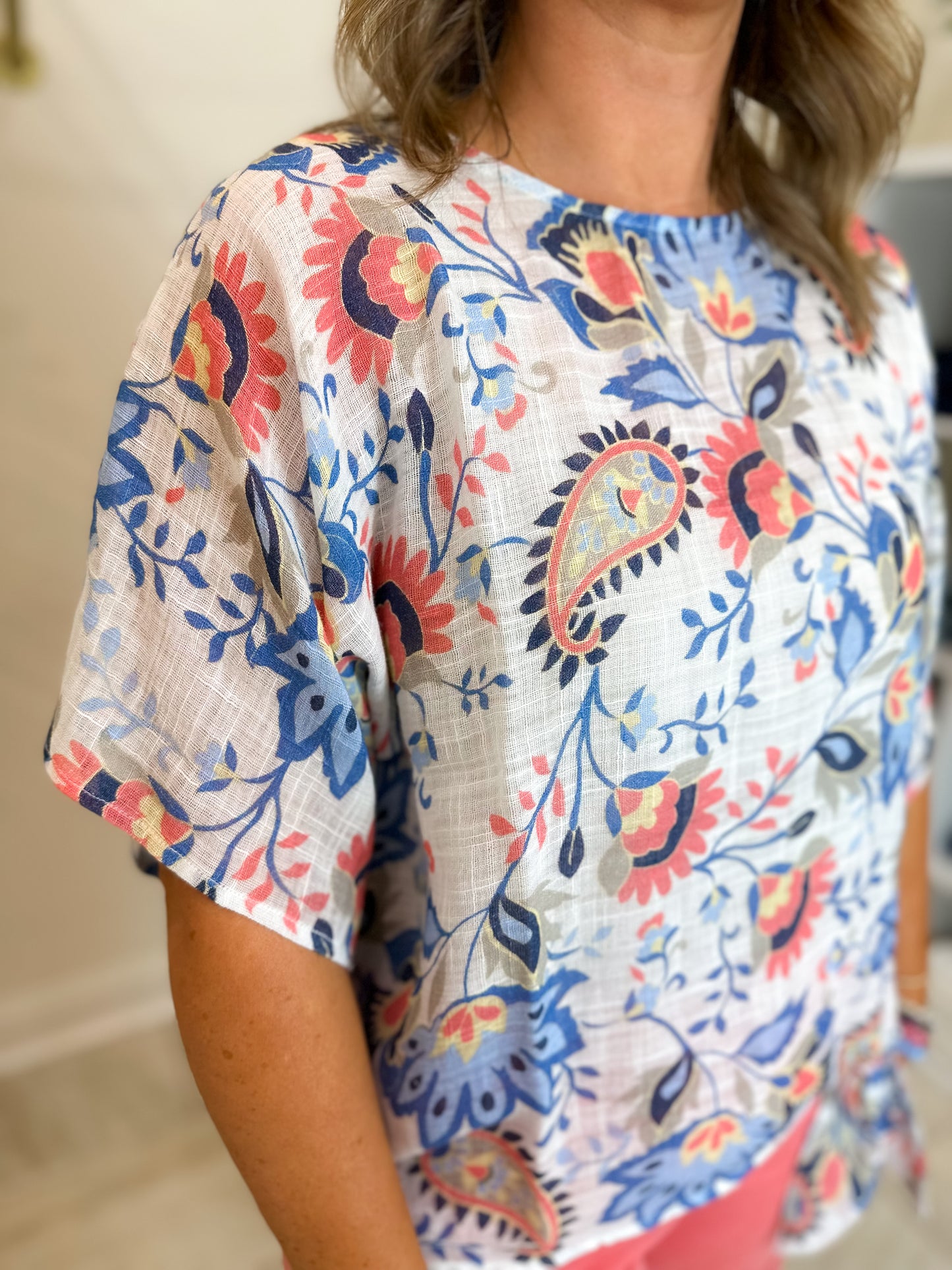 Cotton Gauze Top