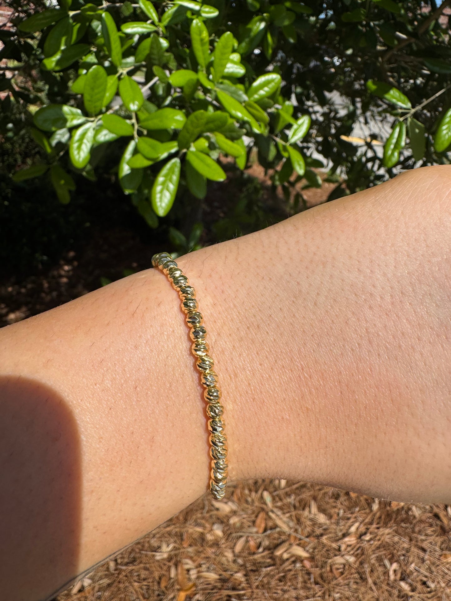 Beam Stretch Bracelet-Gold