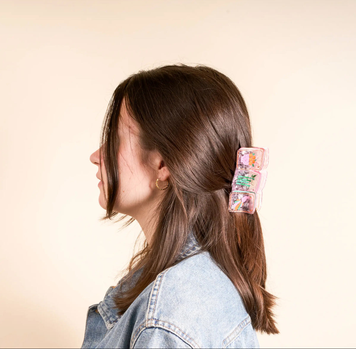 Shape Up Claw Clip-Mahjong Tiles