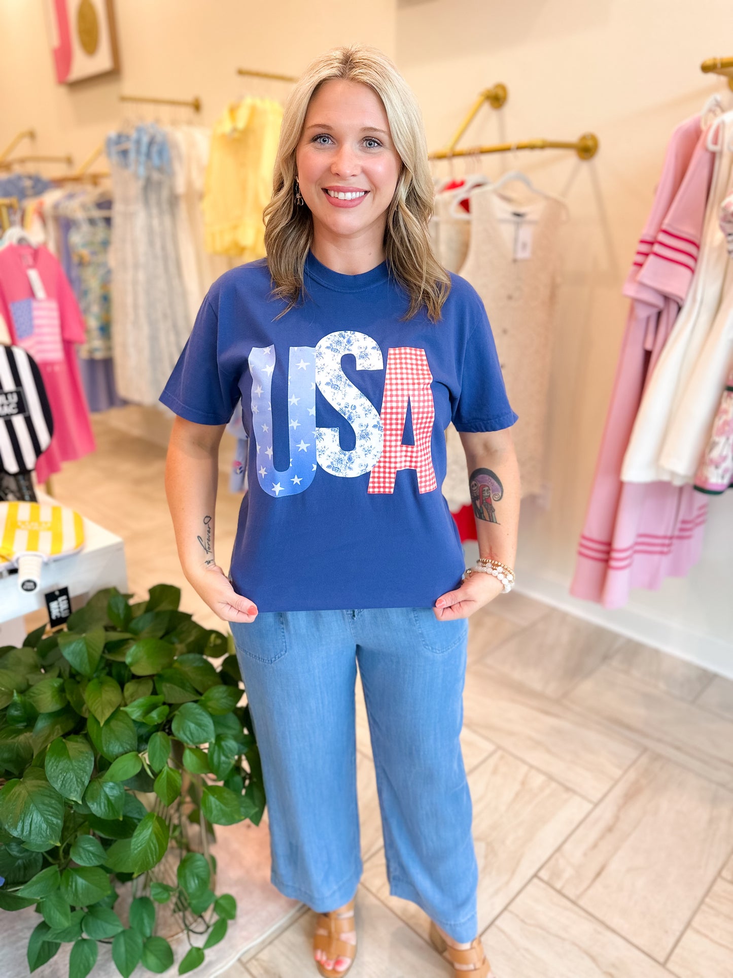 USA Picnic Graphic Tee