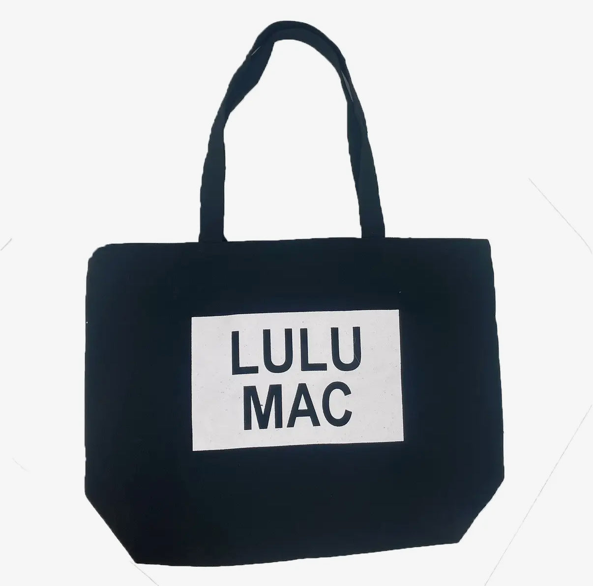 Lulu Mac Canvas Tote - Black