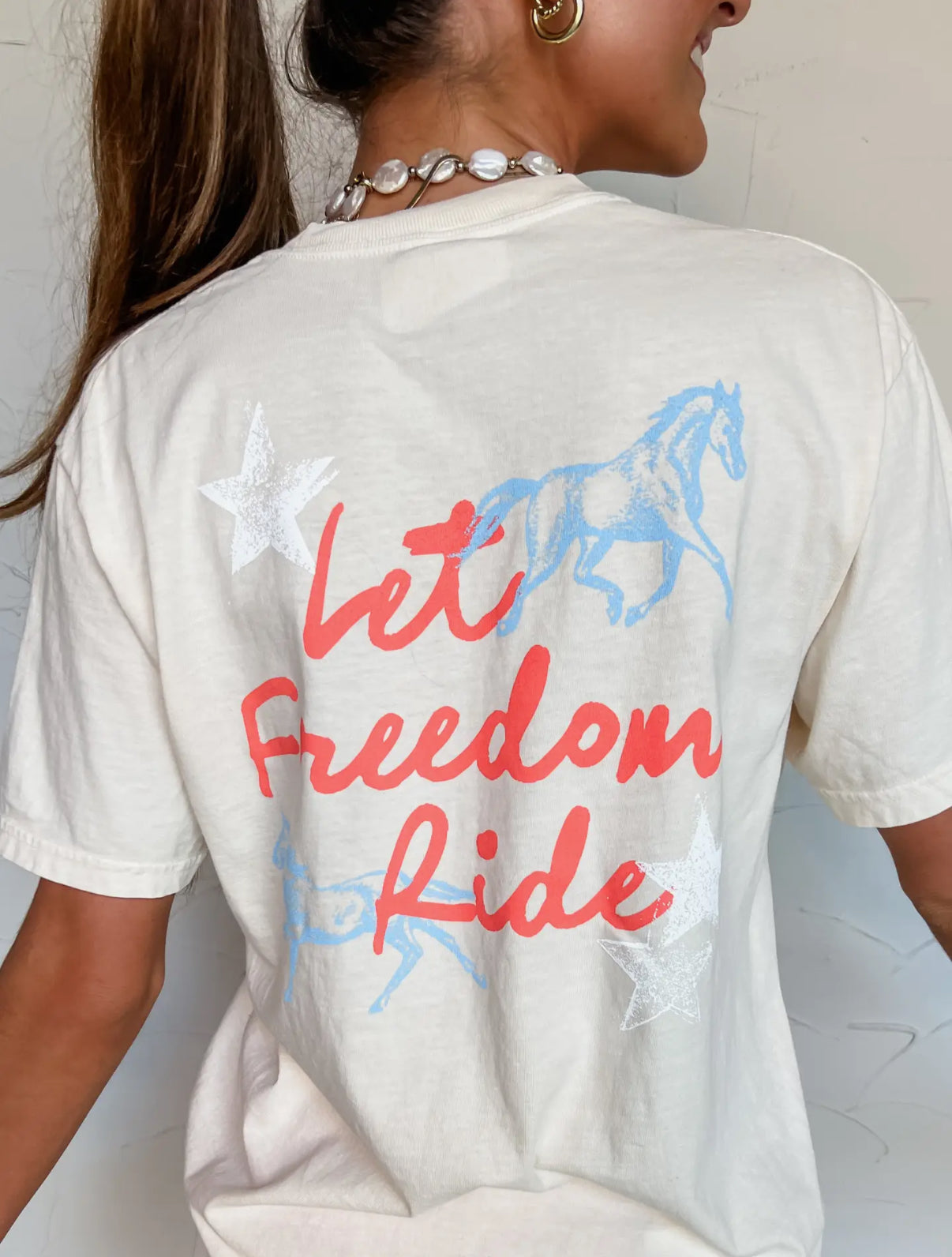Let Freedom Ride Graphic Tee