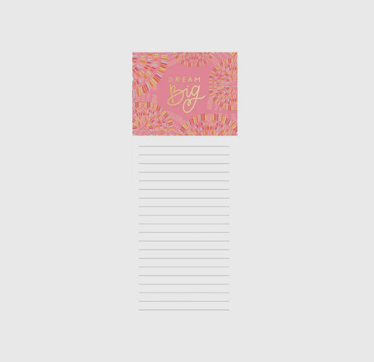 Magnetic Notepad Dream Big