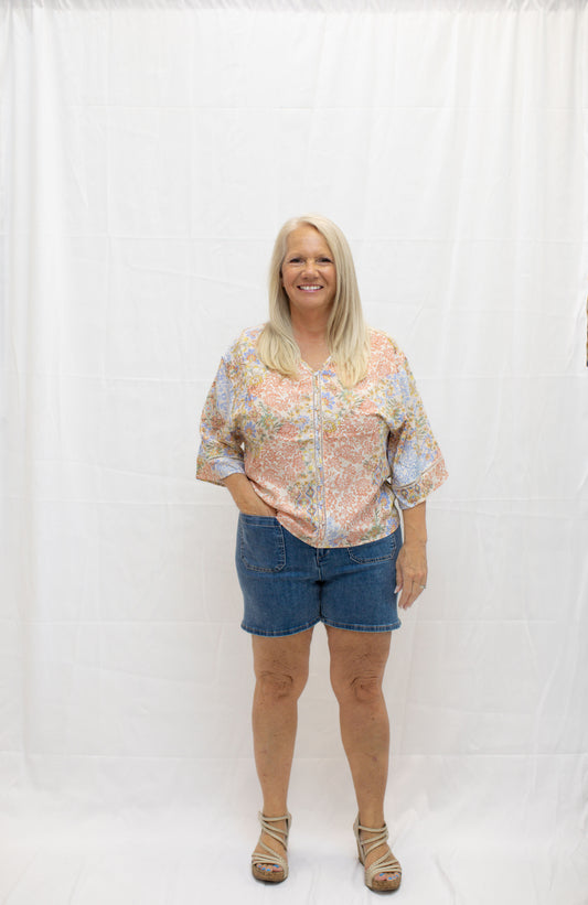 Ladder Stitch Top