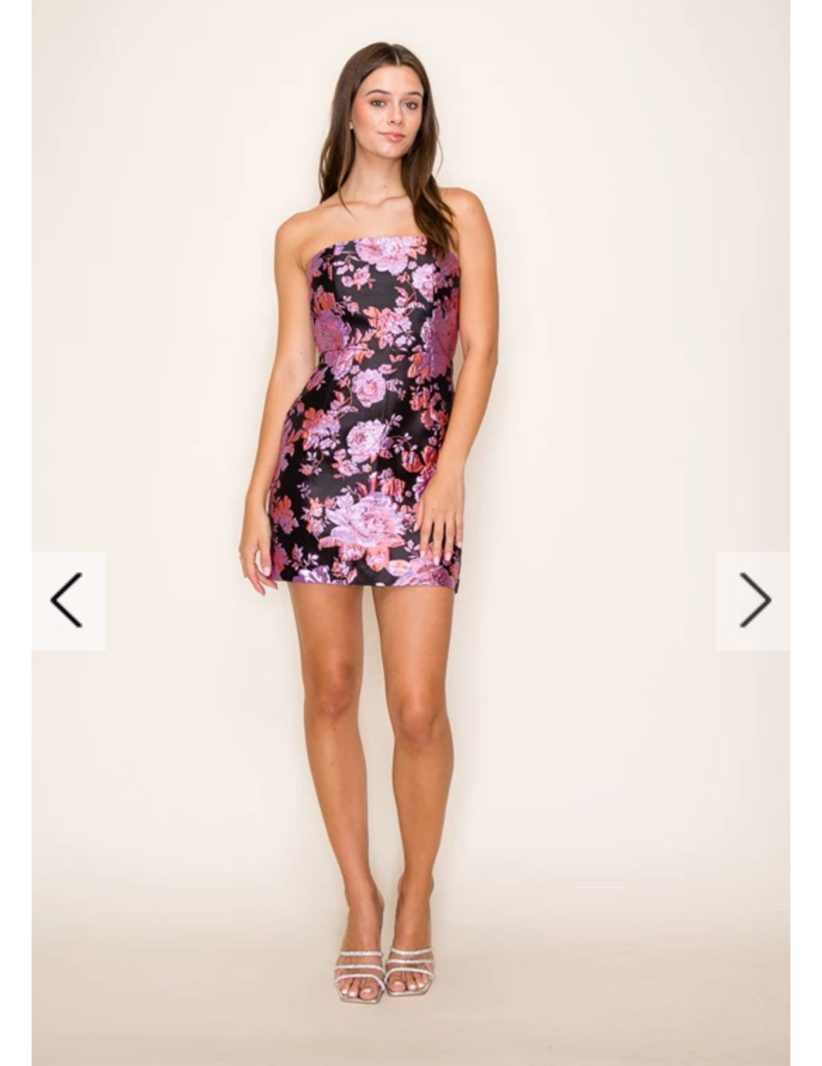 Sleeveless H-Line Tube Mini Dress