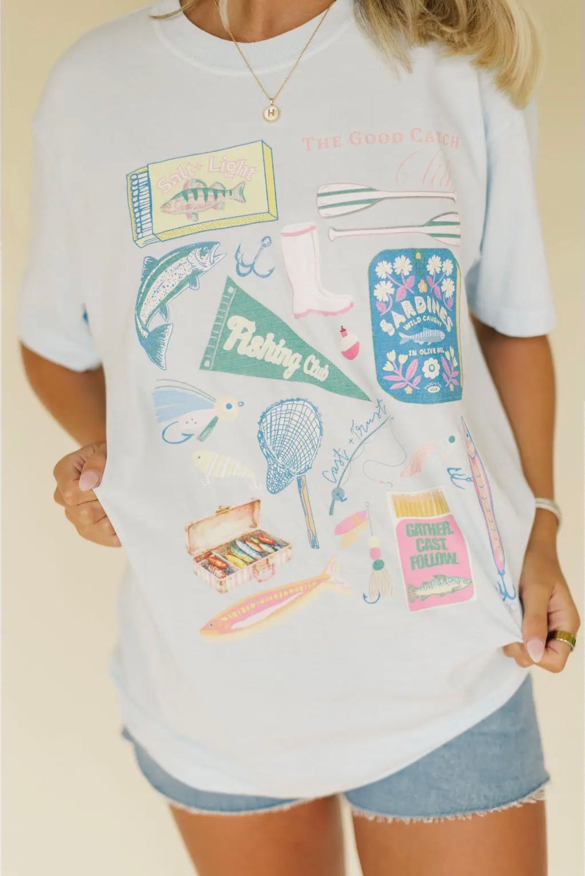 Fishing Club Match Box Graphic Tee