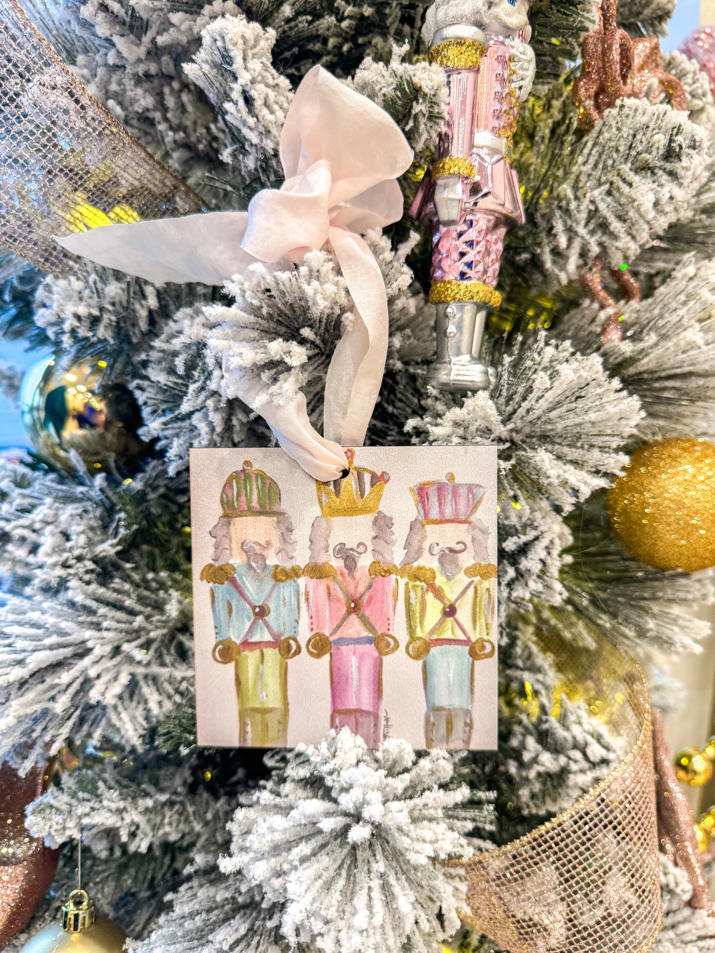 Bridgett’s Pastel Nutcracker Oranament