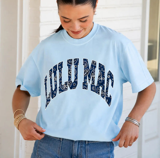 LuluMac Chambray Bandana Tee