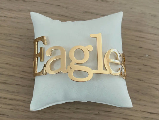 Eagles Bangle Cuff Bracelet