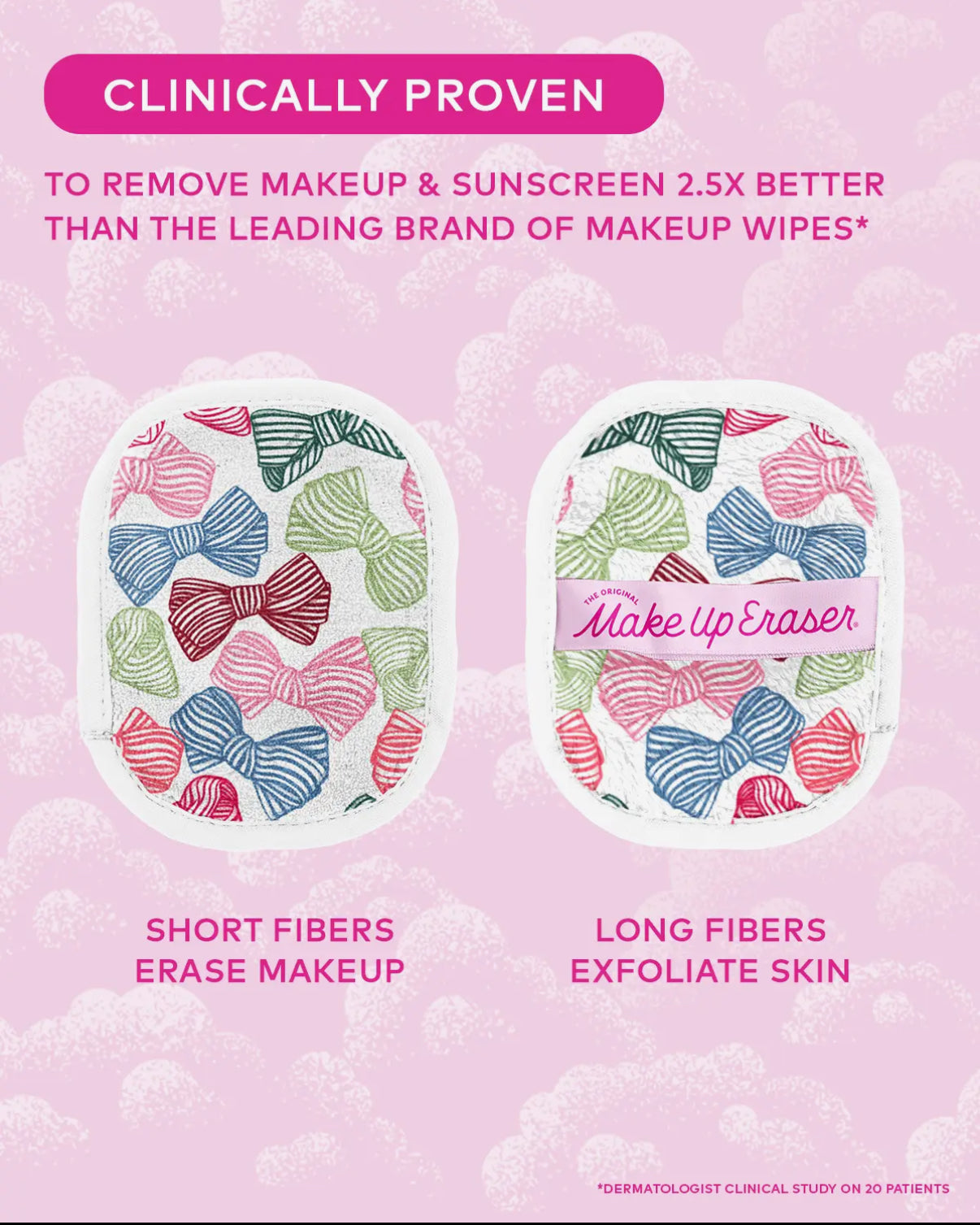 Makeup Eraser-Bows