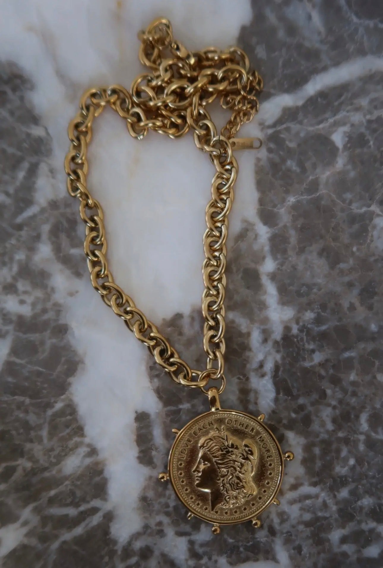 Gold Coin Necklace