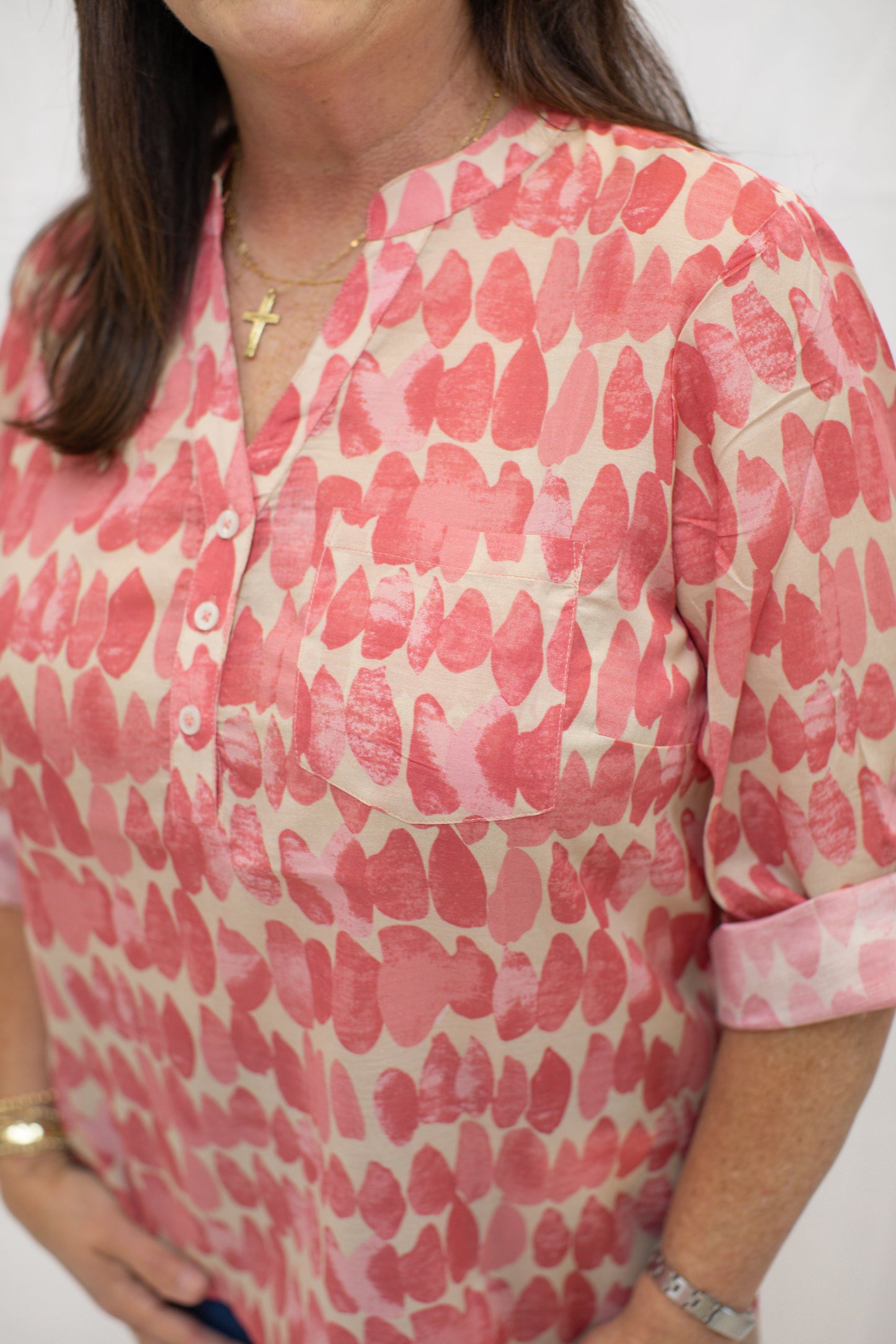 Drops Printed Top