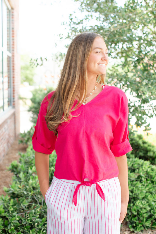 Front Tie Top