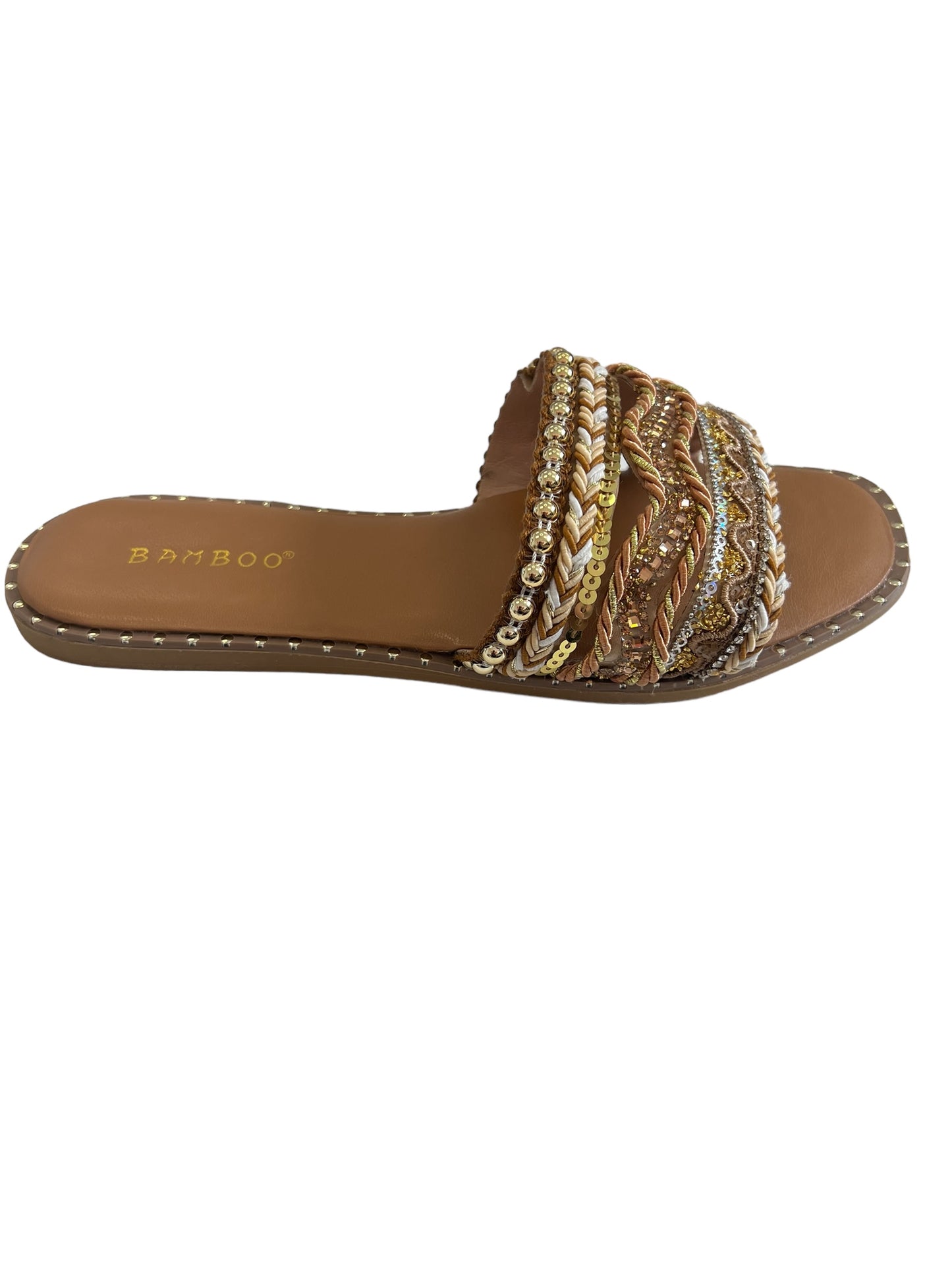 Brown And Gold Slides