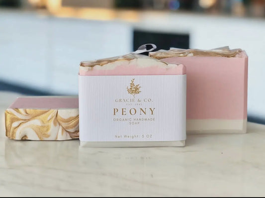 Pink Peony Shea Butter Soap