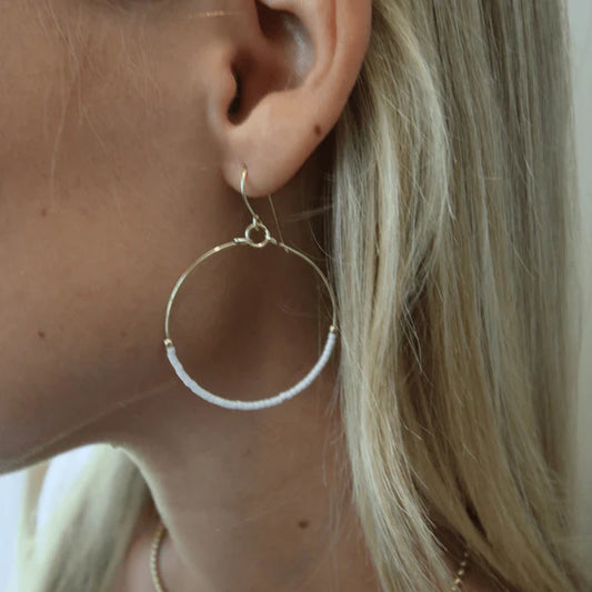 Light Gray Hollywood Hoop